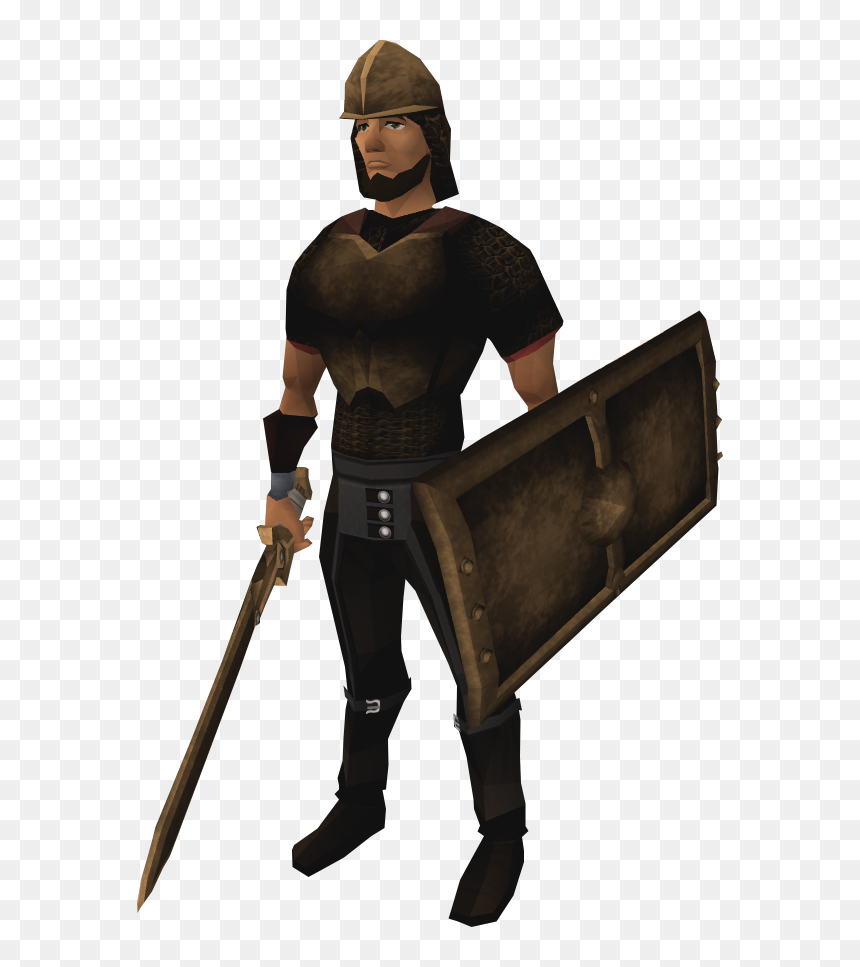 Falador Guard Rs3, HD Png Download - thug life blunt png