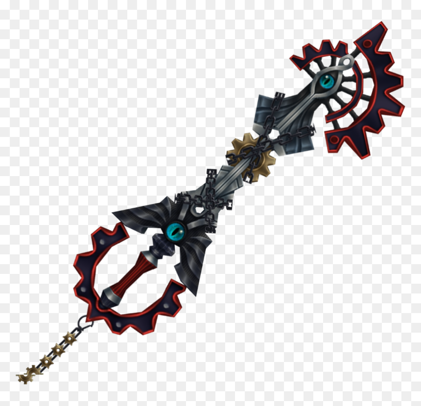 Void Gear Khbbs - Master Of Masters Keyblade, HD Png Download - gear silhouette png