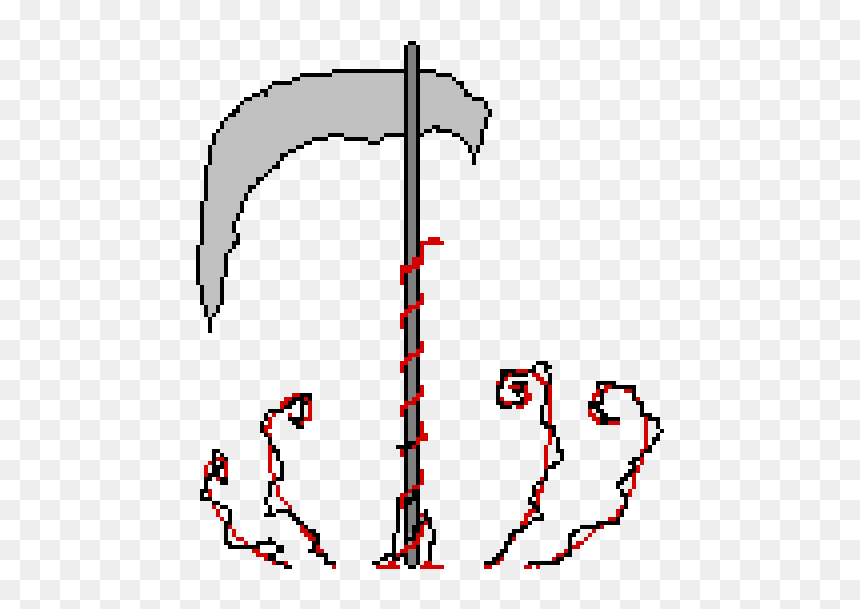 Illustration, HD Png Download - grim reaper scythe png