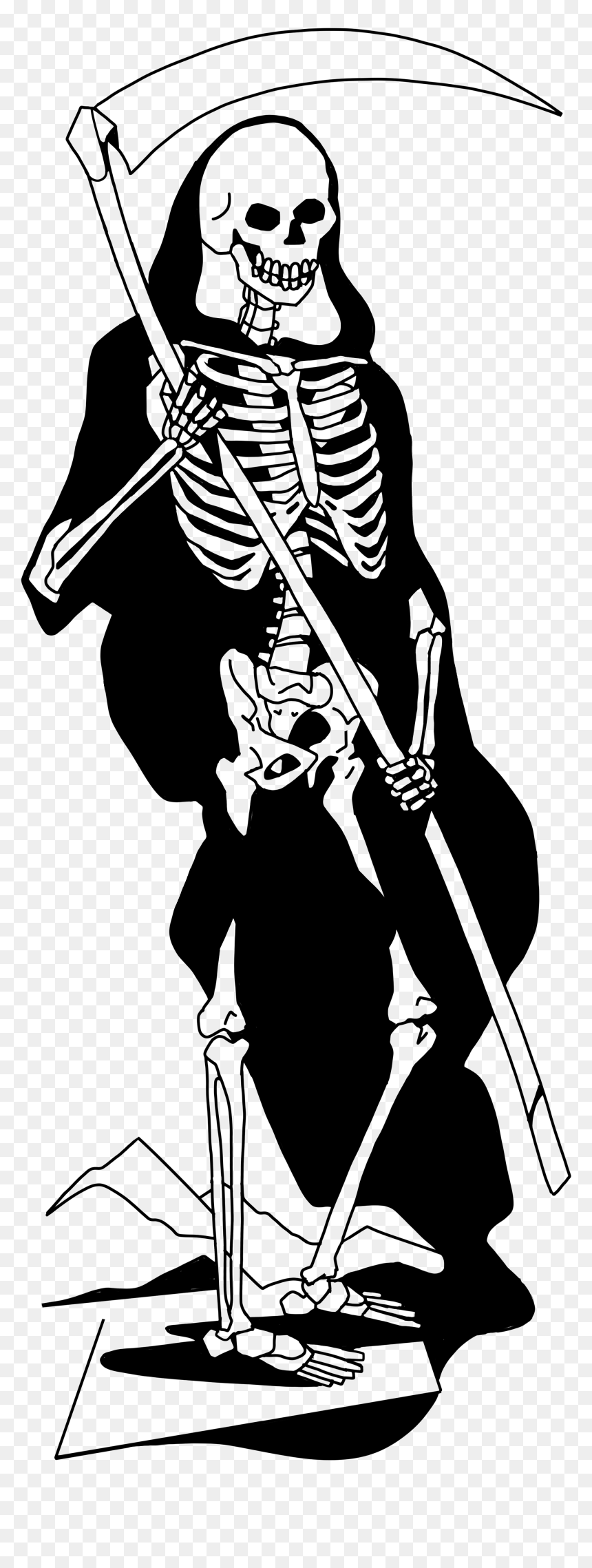 Responsive Image - Illustration, HD Png Download - grim reaper scythe png