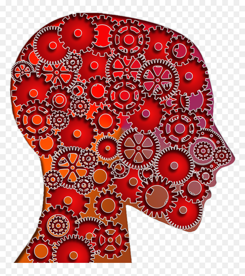 Gears Head Silhouette Free Photo - Love Anger Facts, HD Png Download - gear silhouette png