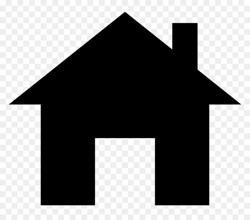 Small House With Chimney - Instagram Home Icon Vector, HD Png Download - chimney png