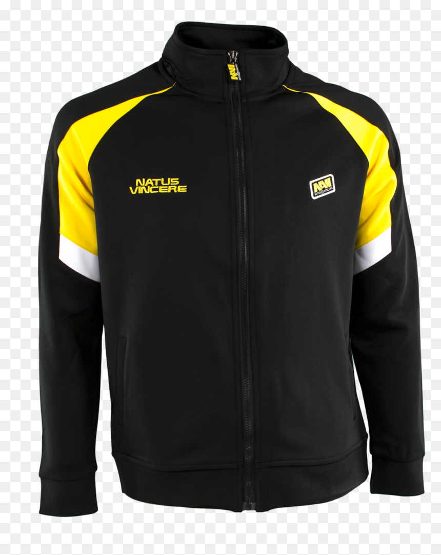 Jacket Hoodie T-shirt Polar Fleece Natus Vincere - Jacket, HD Png Download - yellow jacket png