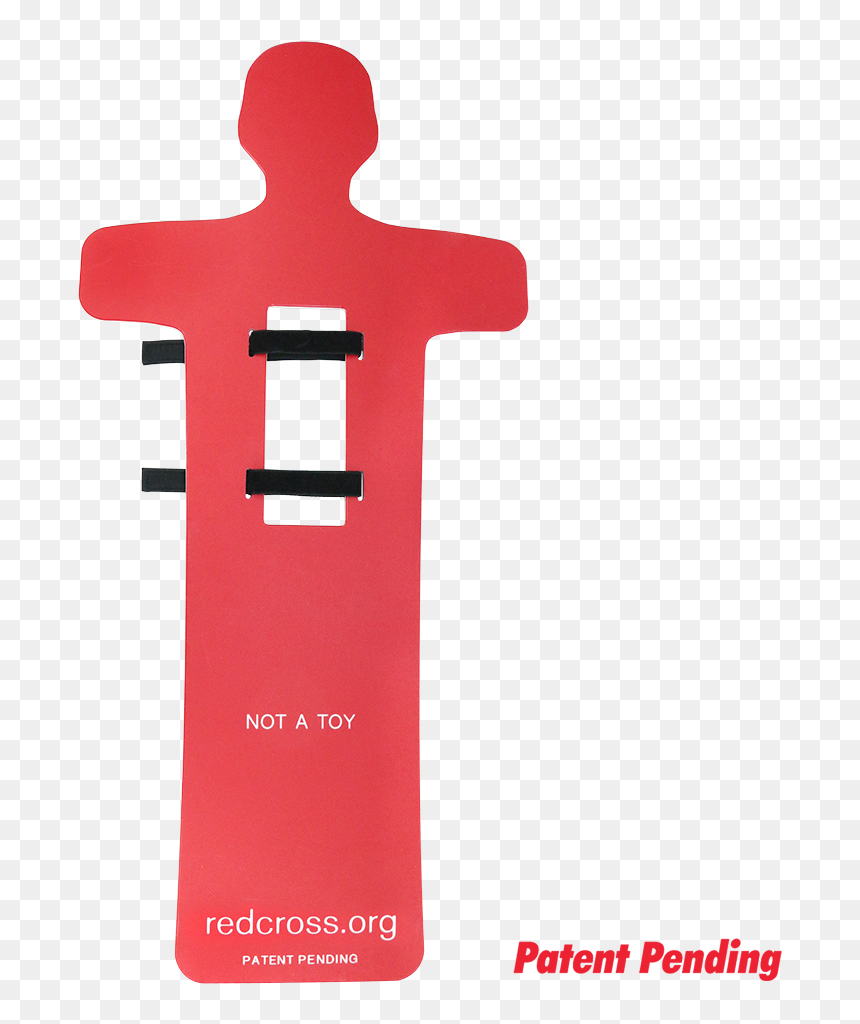 Red Cross Passive Drowning Victim Silhouette Manikin - Cross, HD Png Download - train silhouette png