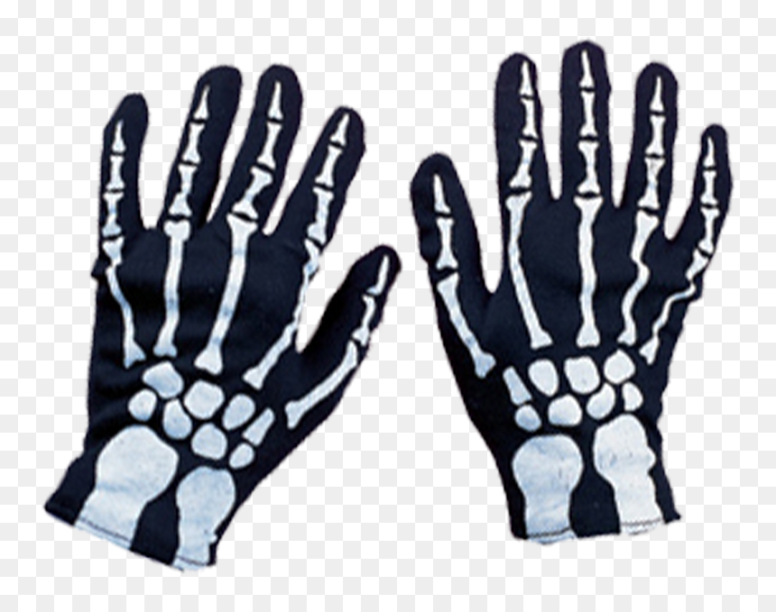 Gloves Skeleon, HD Png Download - skeleton arm png