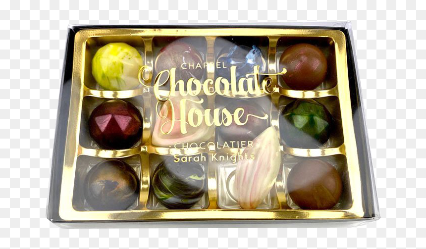 Chappel Chocolate House Box Of - Chocolate Truffle, HD Png Download - box of chocolates png
