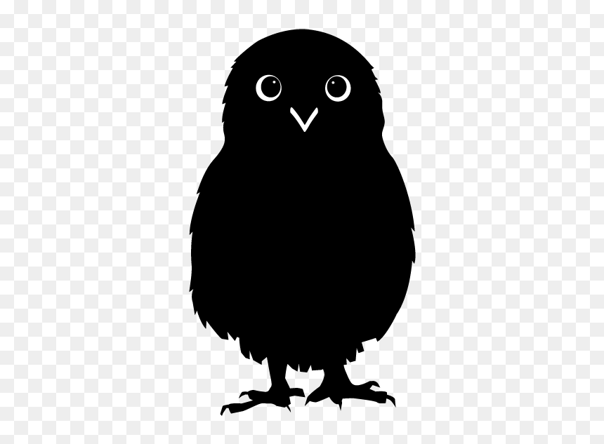 Screech Owl, HD Png Download - owl silhouette png