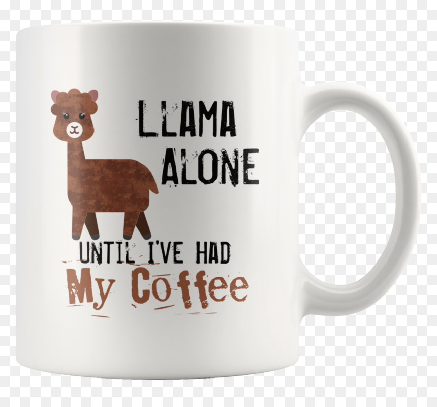 Cute Funny Coffee Quotes, HD Png Download - llamas png
