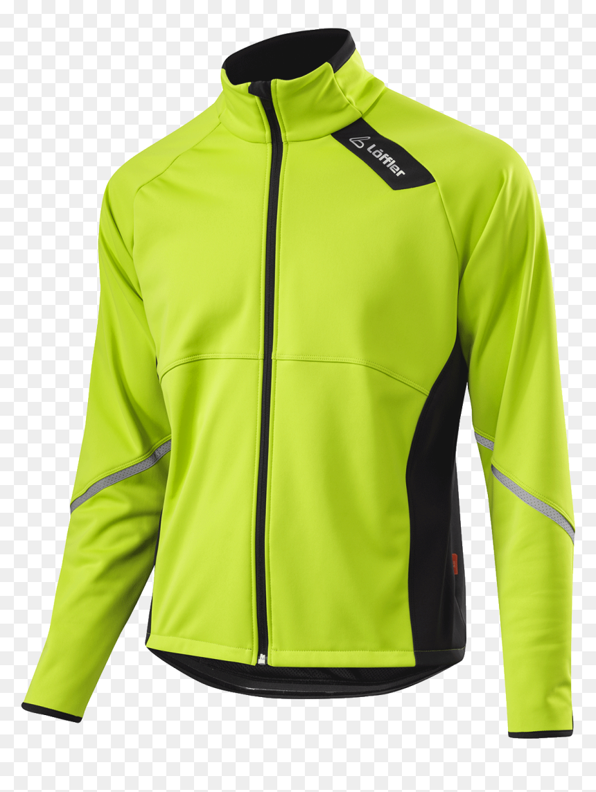 Löffler Ws Herren Bike Jacke Softshell Warm, HD Png Download - yellow jacket png
