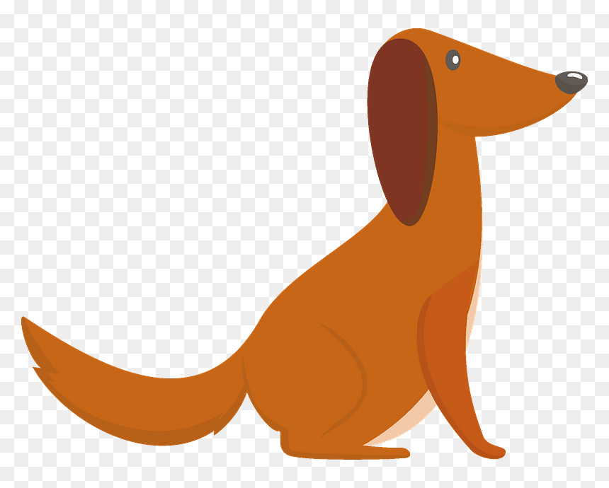 Dog Clipart - Dachshund, HD Png Download - dachshund silhouette png