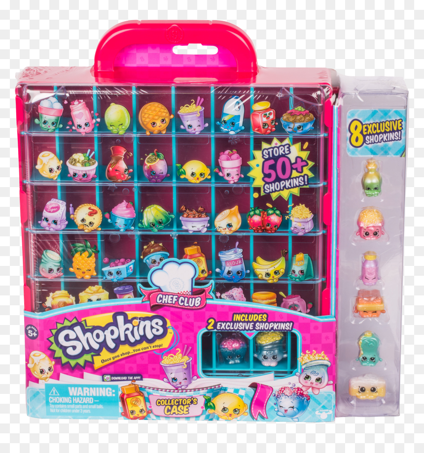 Shopkins Chef Club Exclusive Collectors Case, HD Png Download - shopkins png images