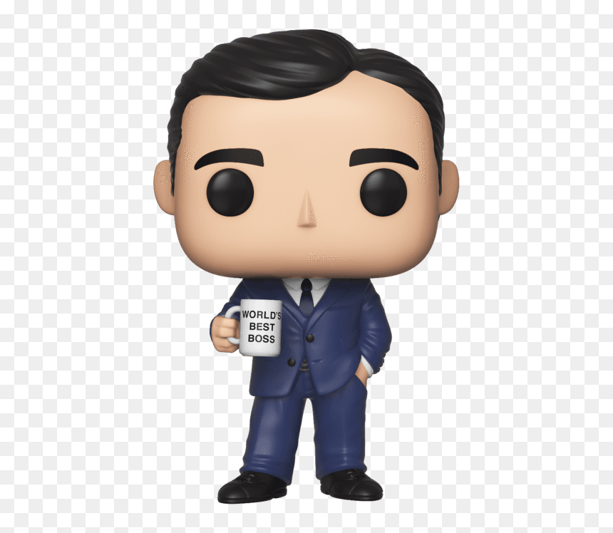 Michael Scott Funko Pop, HD Png Download - michael scott png