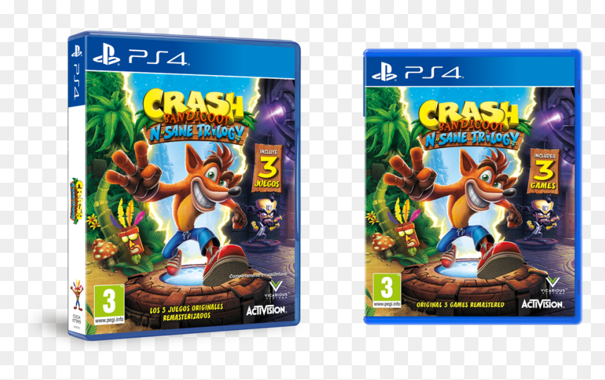 Crash Bandicoot N Sane Trilogy Ps4 Png, Transparent Png - nioh png