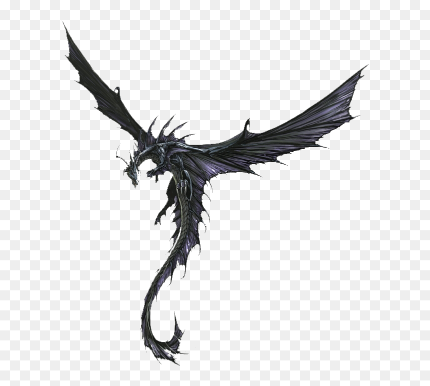 Black Dragon Png Free Download - Pathfinder Black Dragon Art, Transparent Png - black dragon png