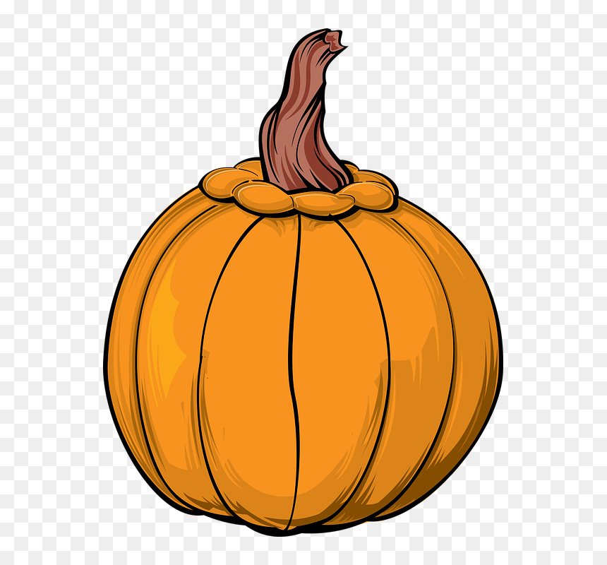Vector Graphics Clip Art Portable Network Graphics - Bí Ngô Hoạt Hình, HD Png Download - pumpkin silhouette png