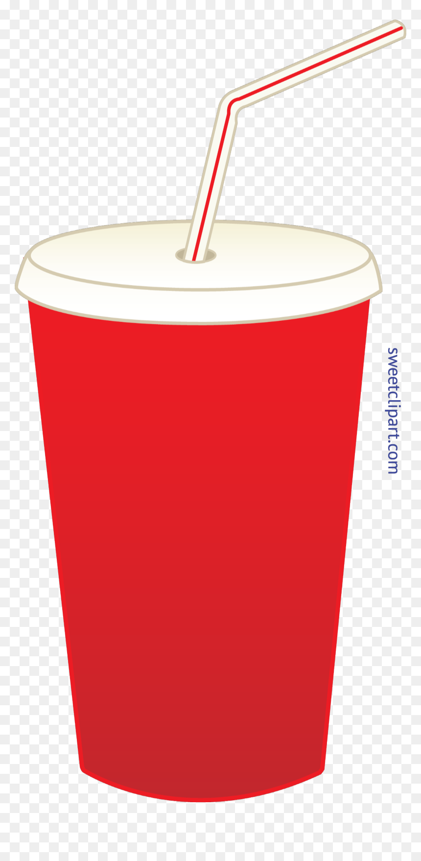 Pepsi Clipart Cup Straw - Soda Cup Clipart, HD Png Download - pepsi bottle png