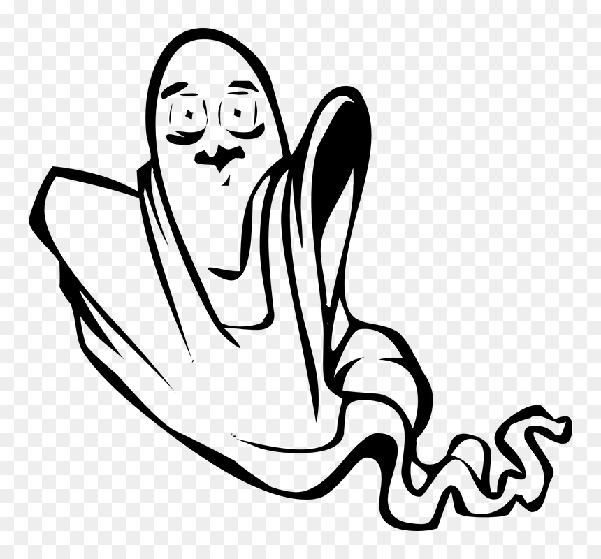 Ghost Clip Art, HD Png Download - scary ghost png