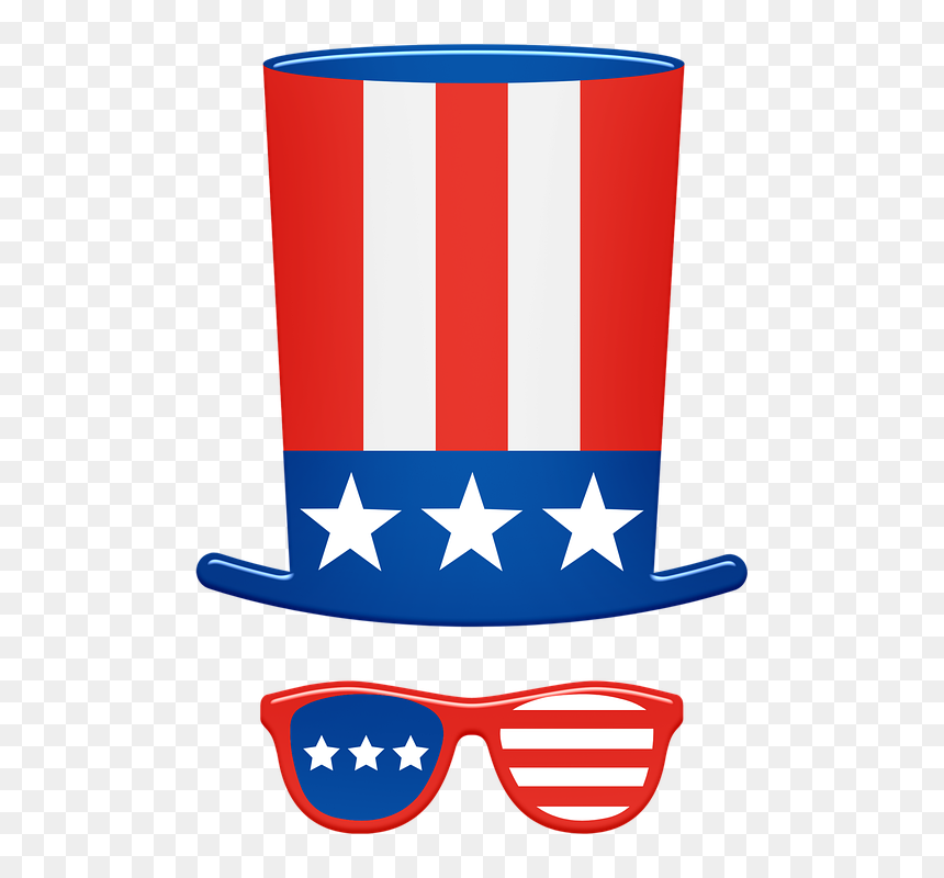 Independence Day, HD Png Download - red white and blue fireworks png