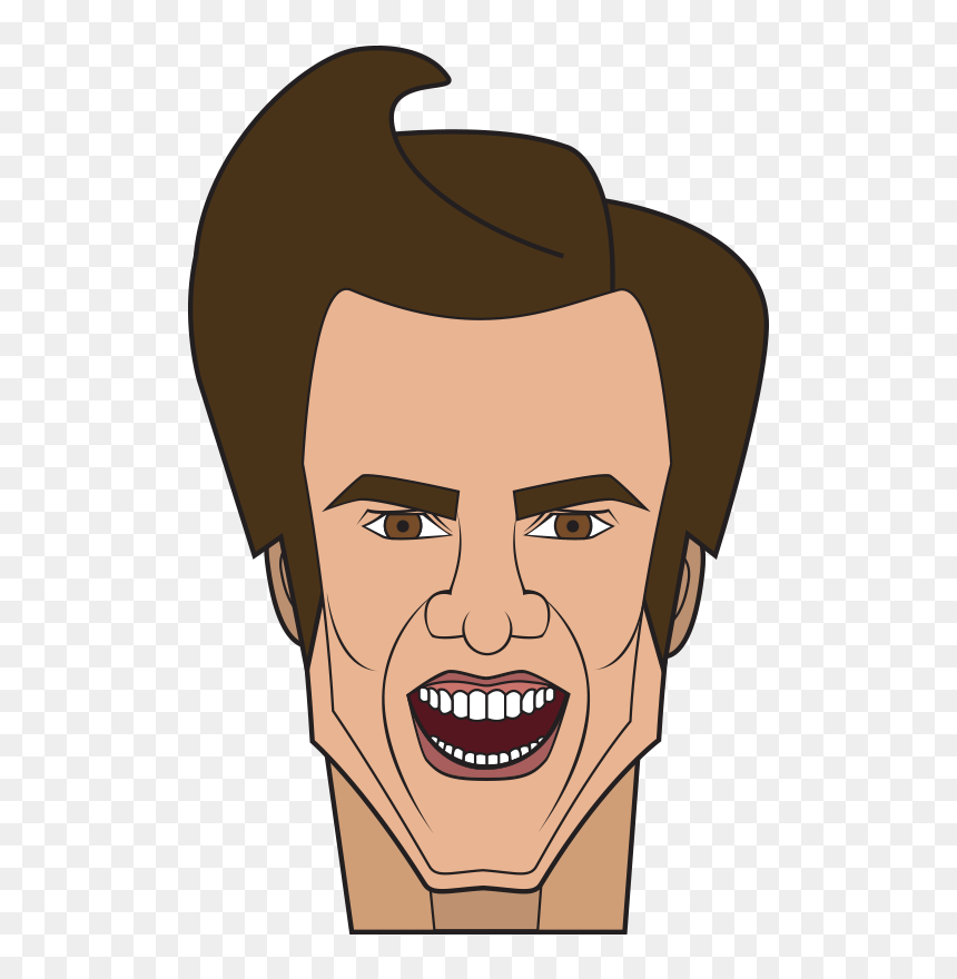 Infographic About Jim Carrey Characters In Movies - Jim Carrey Character Cua, HD Png Download - jim carrey png