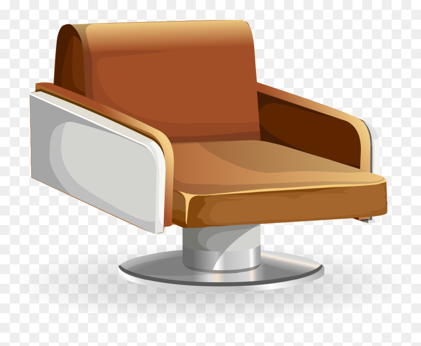 Chair From Glitch Clip Arts - Chair, HD Png Download - barber chair png