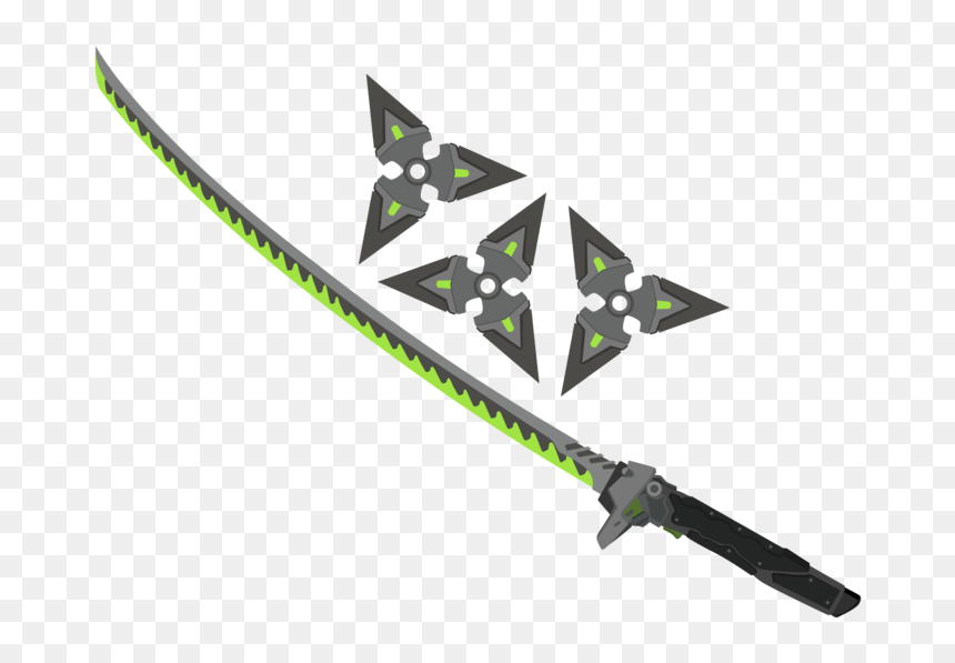 Sword , Png Download - Genji Sword Transparent, Png Download - genji sword png