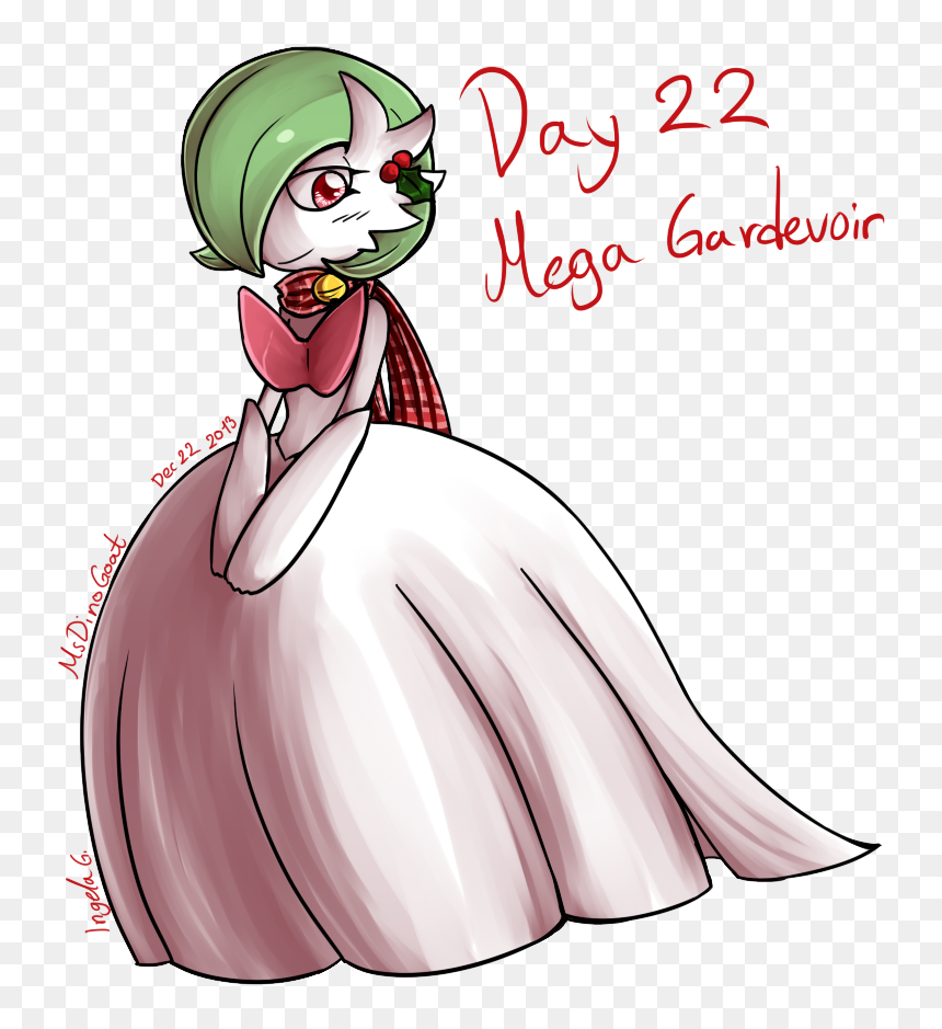 Pokeddexy Day - Cartoon, HD Png Download - gardevoir png