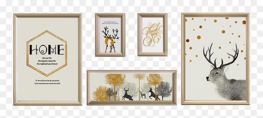 Reindeer, HD Png Download - hanging ornaments png