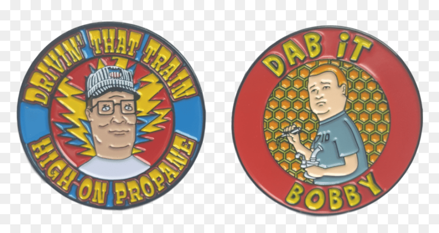 Transparent Bobby Pin Png - King Of The Hill Pins, Png Download - bobby hill png