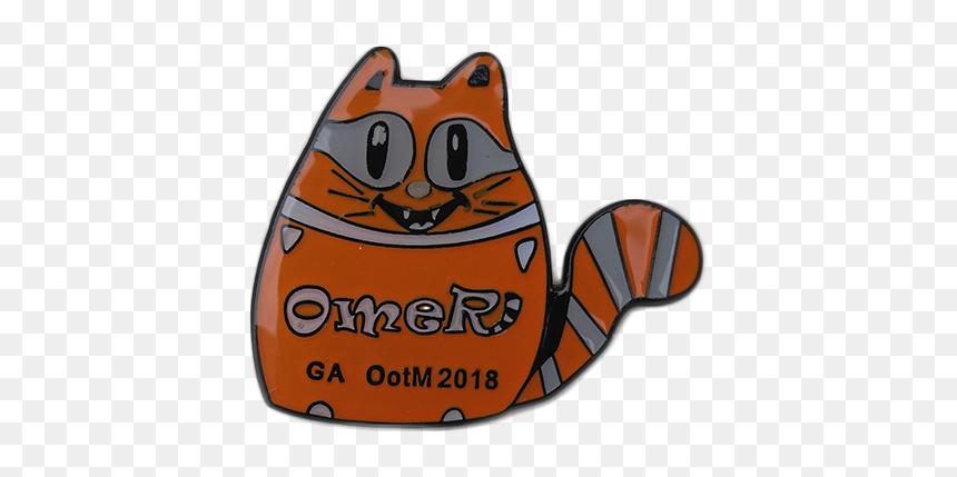 Cartoon, HD Png Download - orange cat png