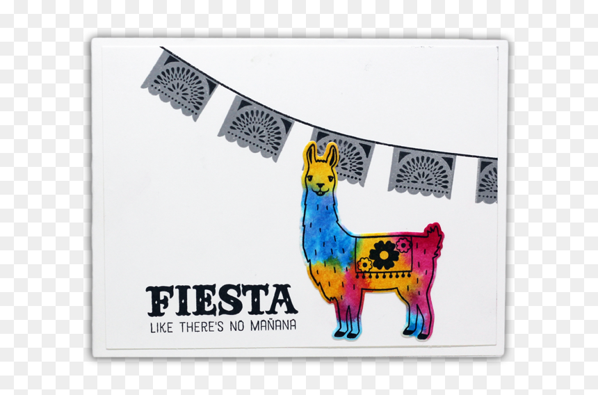 Fiesta Like There's No Manana Lama, HD Png Download - llamas png