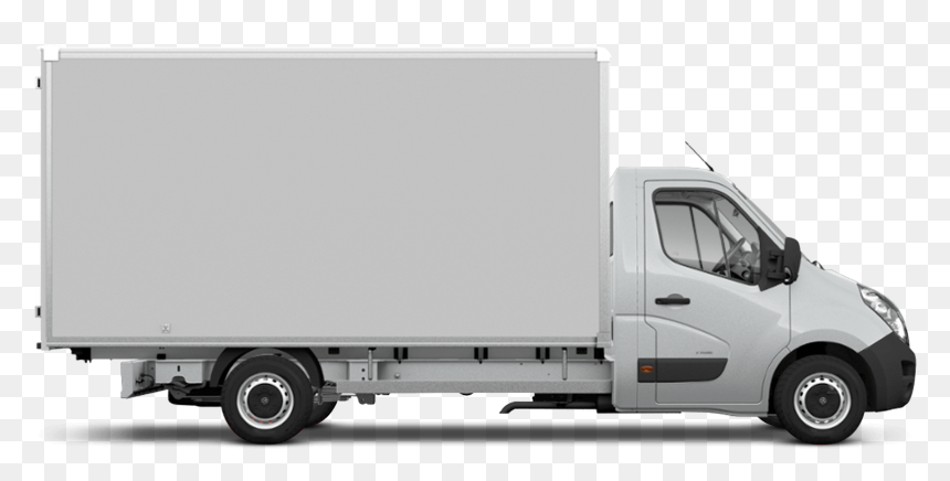 Halo Silver Vauxhall Movano Box Van - Vivaro Box Truck, HD Png Download - box truck png