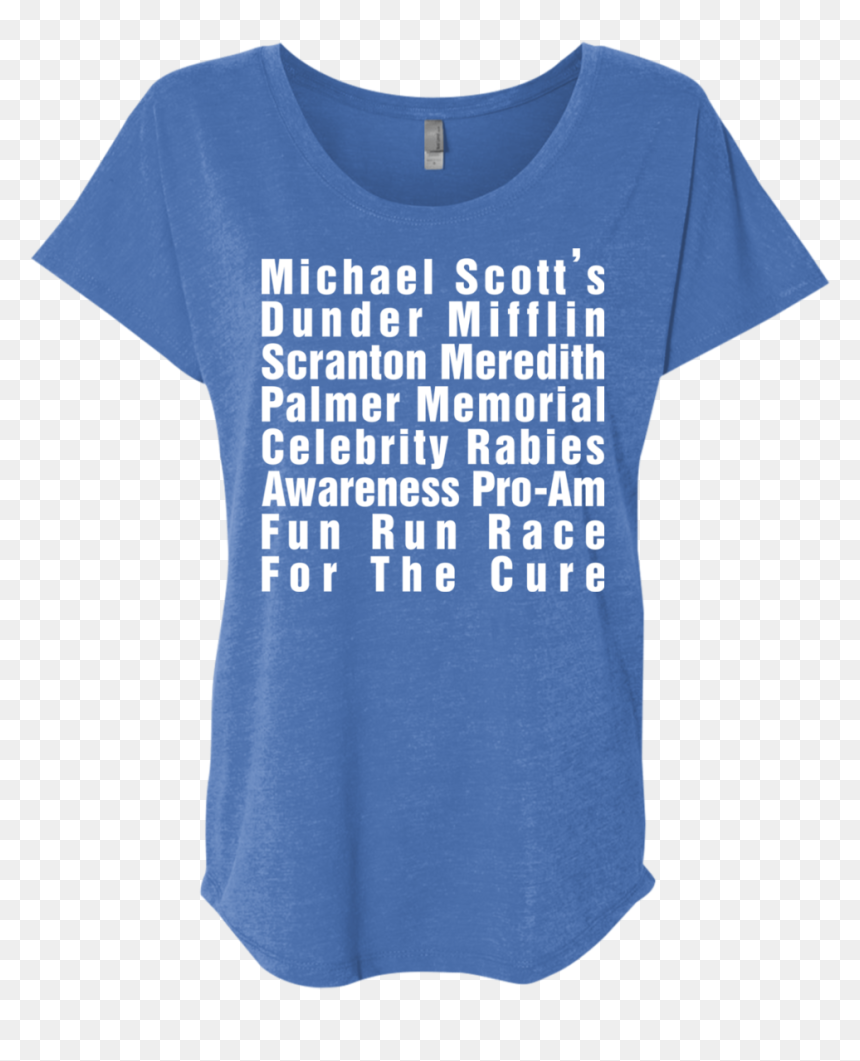 Michael Scott Rabies Shirt - Office Rabies, HD Png Download - michael scott png