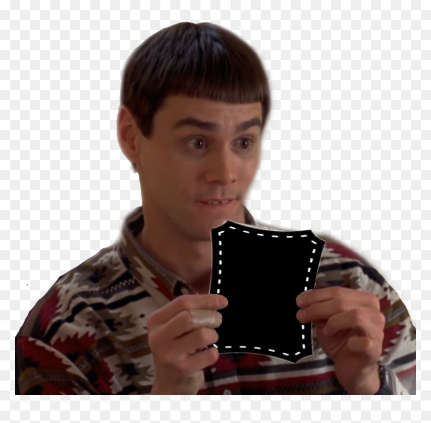 #jimcarrey #and #dumb #dumber #jim #carrey - Dumb And Dumber Suitcase Iou, HD Png Download - jim carrey png