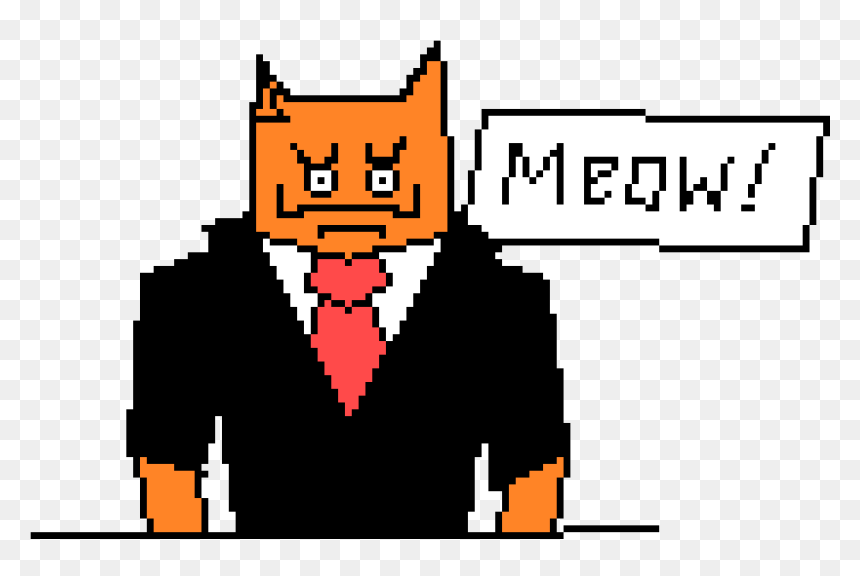 Cartoon, HD Png Download - orange cat png