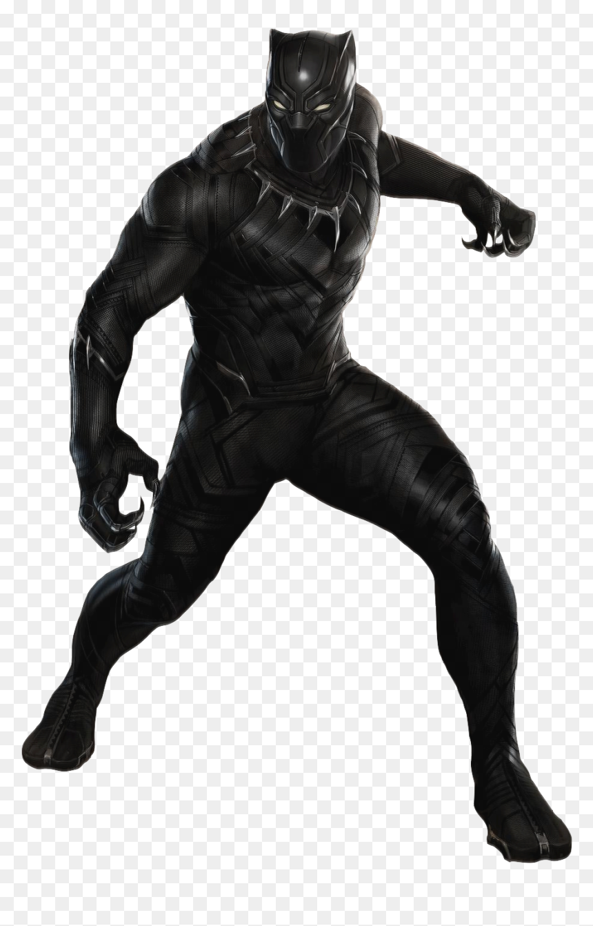 Black Panther Concept Art For The Upcoming “captain - Black Panther Png, Transparent Png - black spiderman png