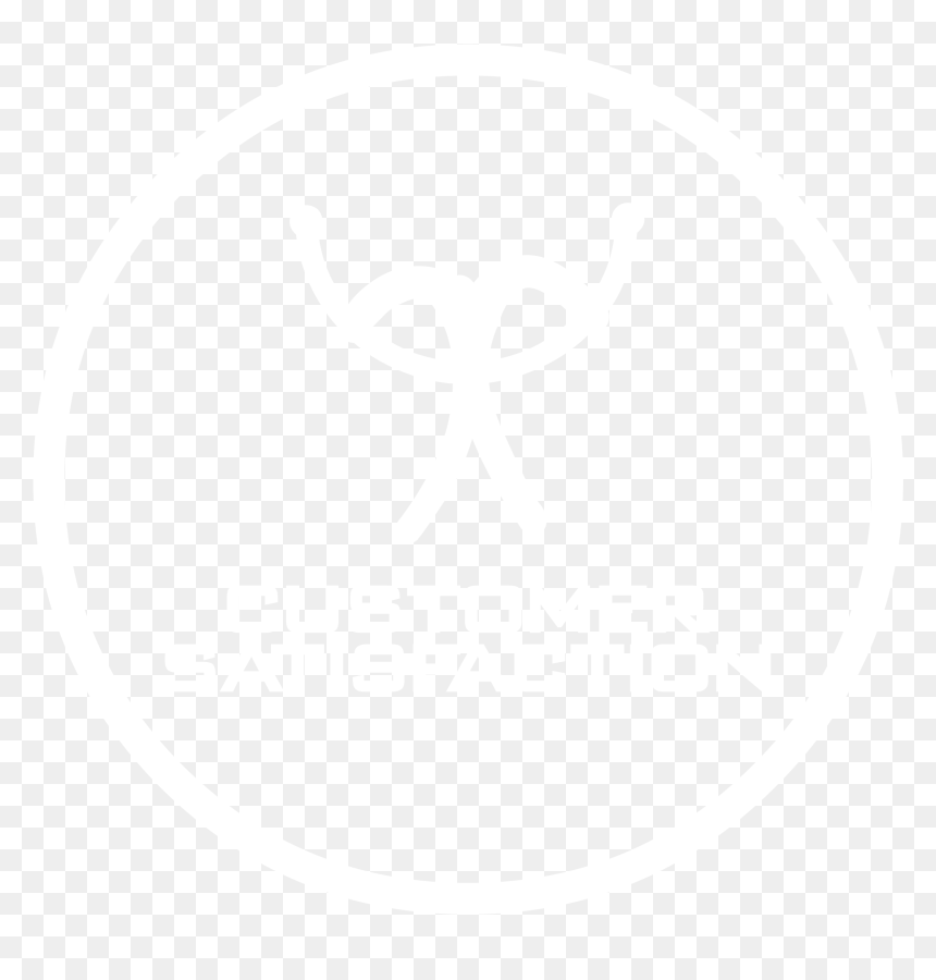 Johns Hopkins Logo White, HD Png Download - customer satisfaction png