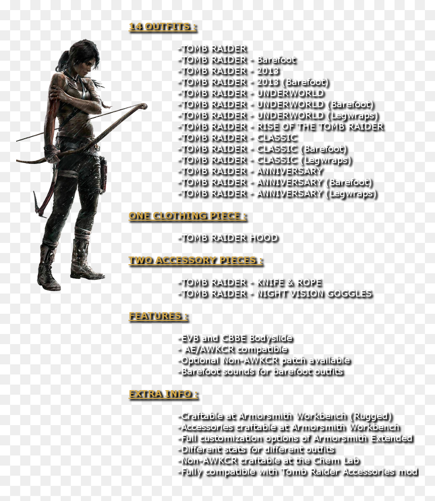 Highly Recommended With - Shoot Rifle, HD Png Download - rise of the tomb raider png