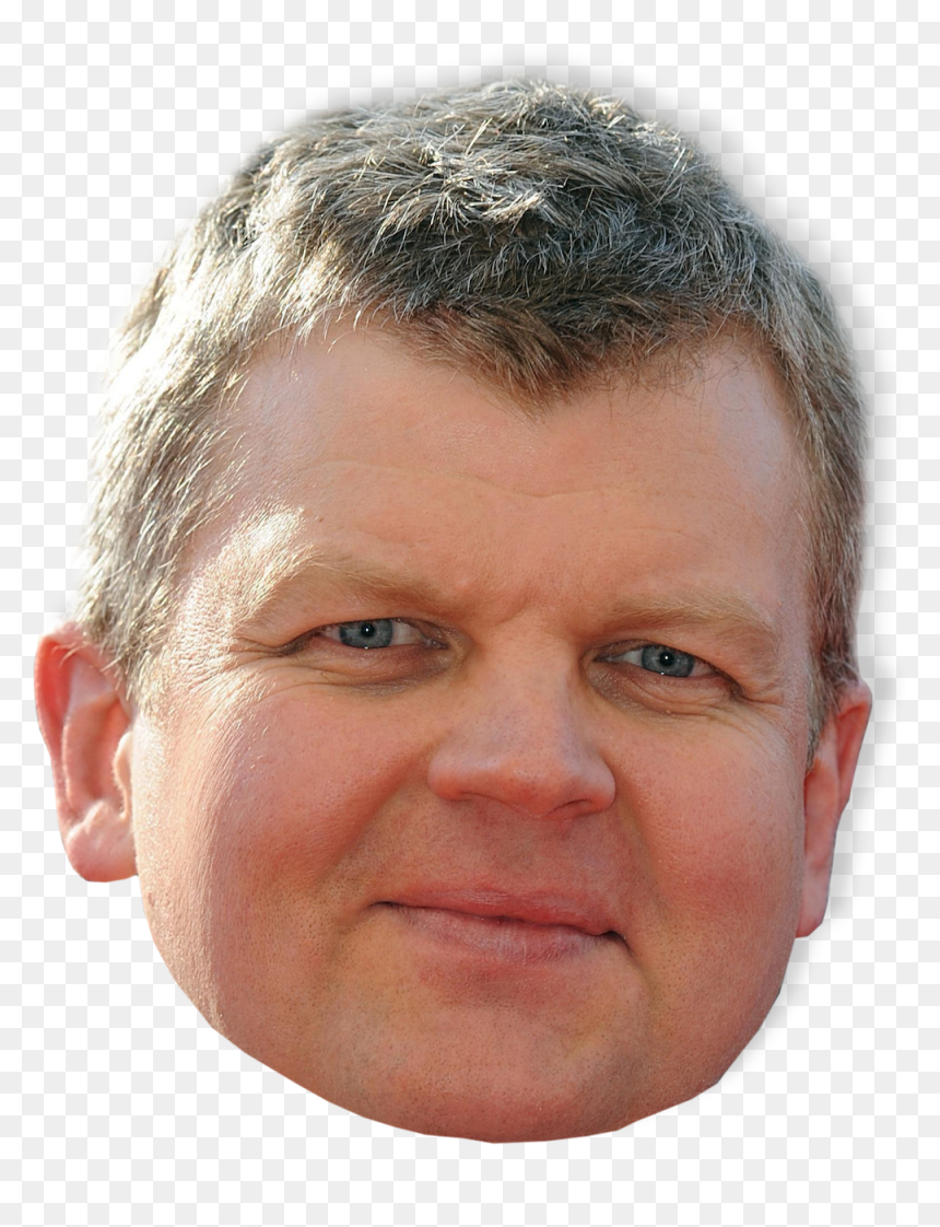 Adrian Chiles Match Of The Day 2 , Png Download - Man, Transparent Png - celebrity face png