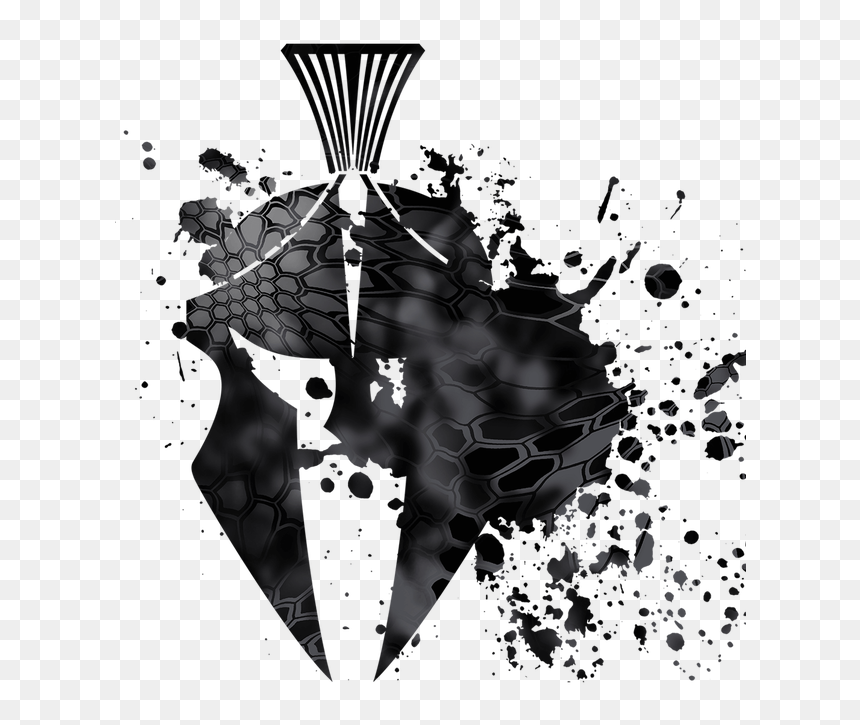 Fox 479kt Kryptek Typhon Folding Karambit - Transparent Paint Splat Png, Png Download - karambit png