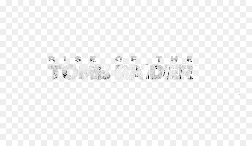 Rise Of The Tomb Raider - Tomb Raider Rise Of The Tomb Raider Logo, HD Png Download - rise of the tomb raider png