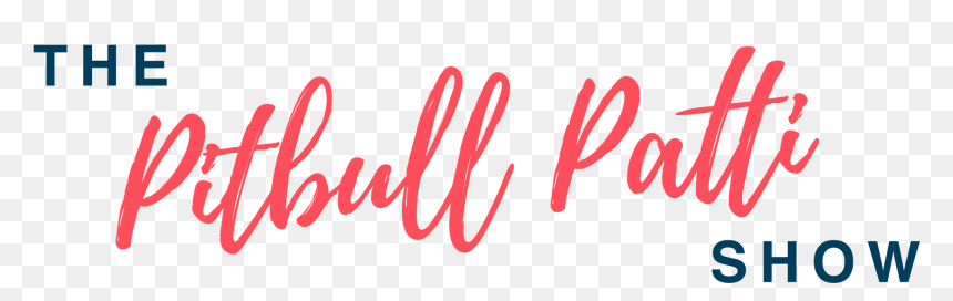 The Pitbull Patti Show - Calligraphy, HD Png Download - pitbull silhouette png