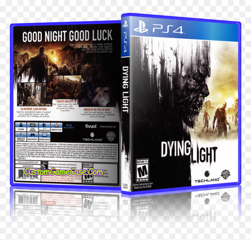 Sony Playstation 4 Ps4, HD Png Download - dying light png