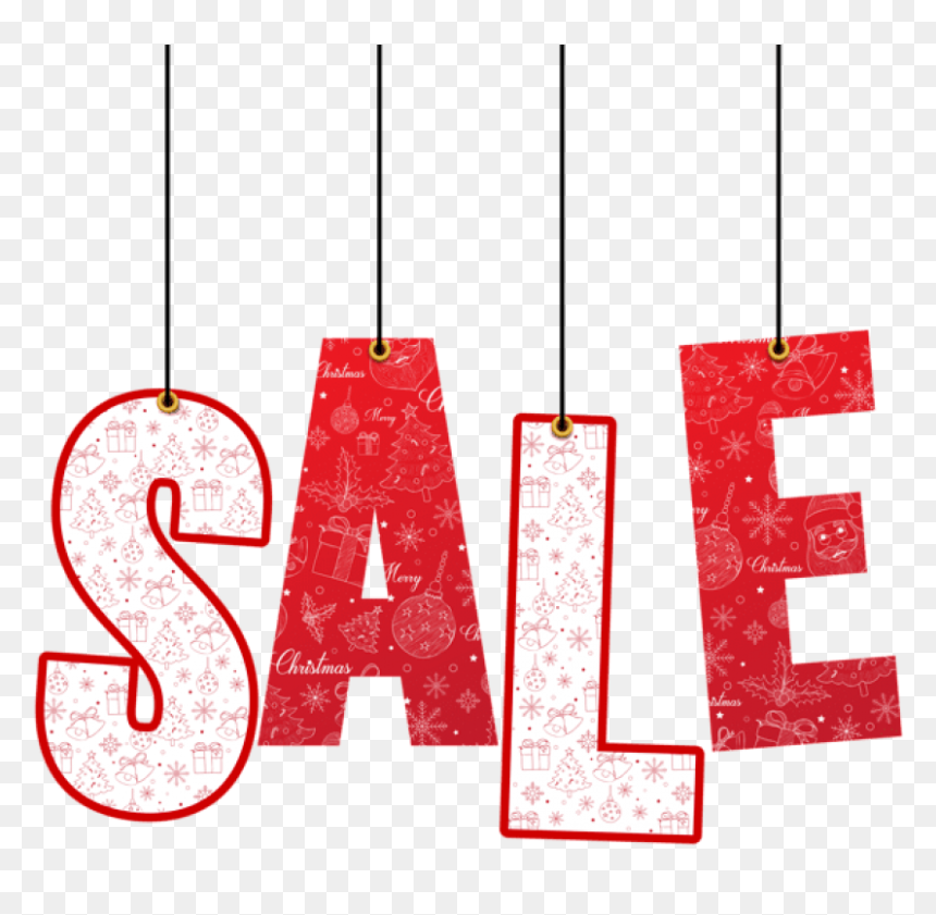 Free Png Download Christmas Hanging Sale Decoration - Sale Png Transparent Background, Png Download - hanging mistletoe png