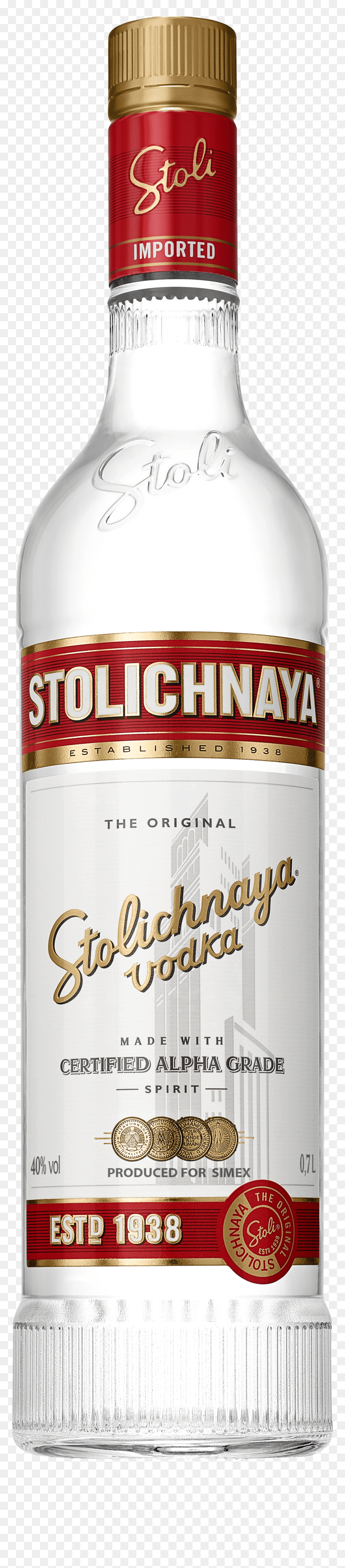 Vodka Stolichnaya 1l, HD Png Download - russian vodka png
