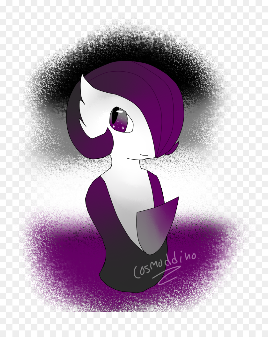 Fusion Darkrai And Gardevoir Png Fusion Darkrai And - Illustration, Transparent Png - darkrai png
