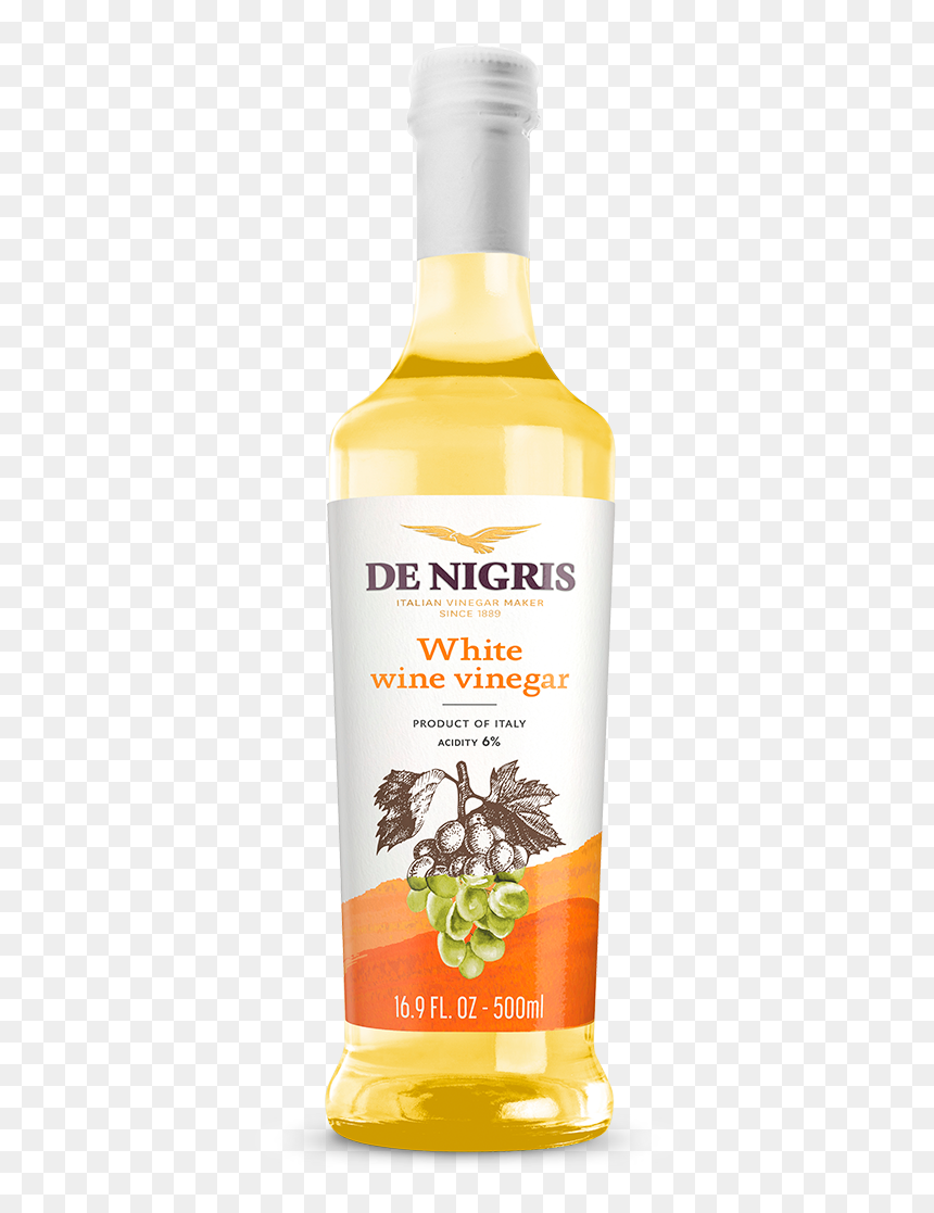 De Nigris White Vinegar, HD Png Download - white wine png