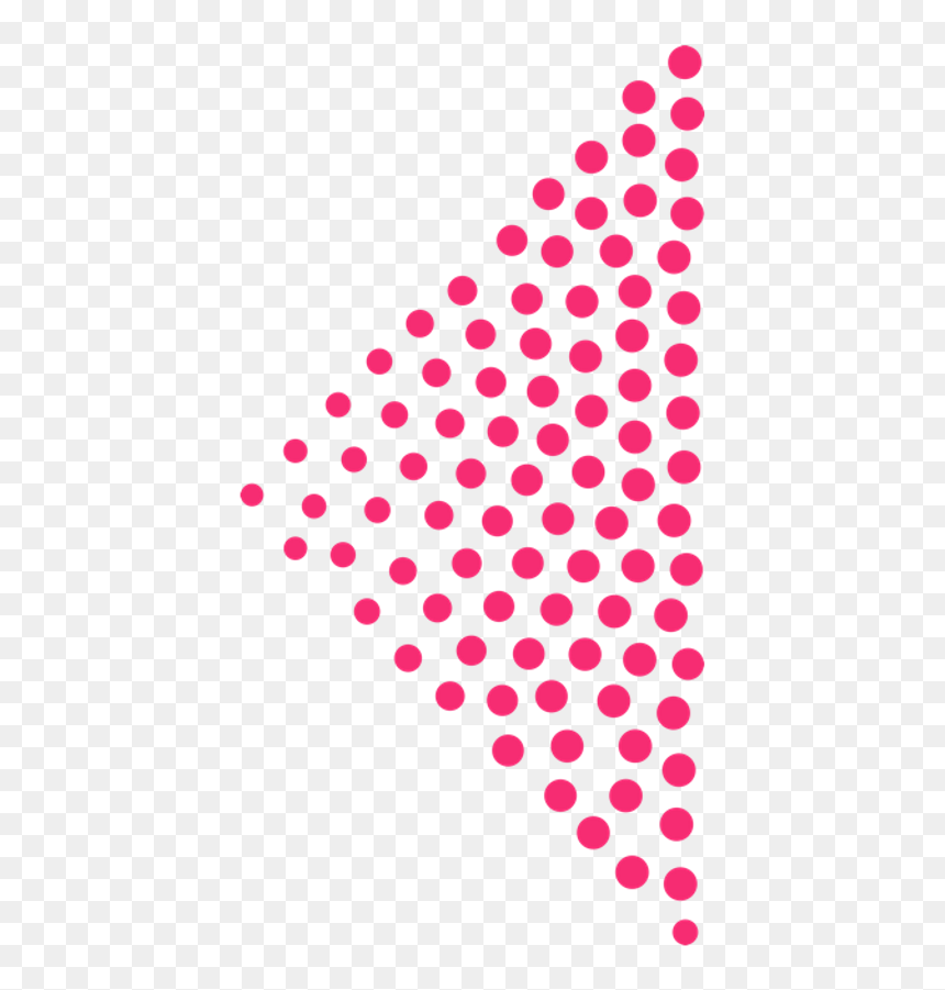Triangle Dots Pink Arrow Frames Corners Borders Sticker - Friends Episodes Ranked Imdb, HD Png Download - pink arrow png