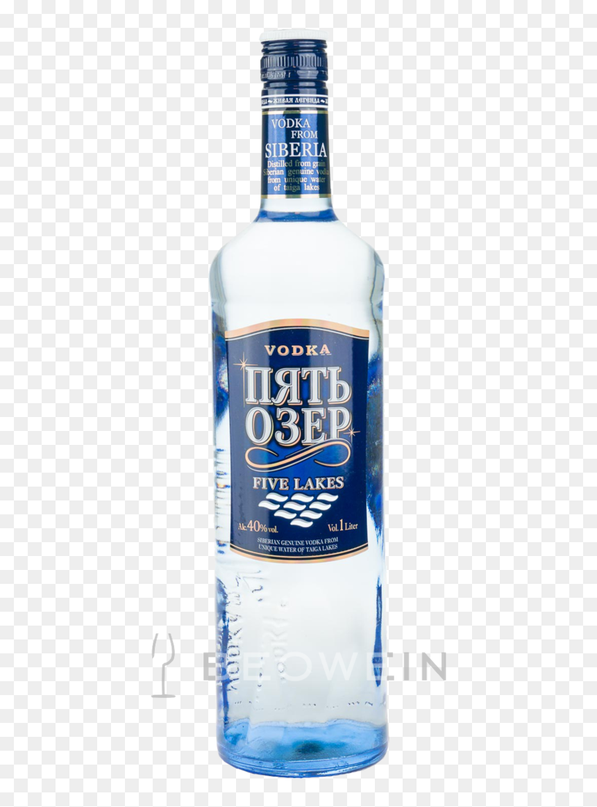 Vodka Five Lakes, HD Png Download - russian vodka png