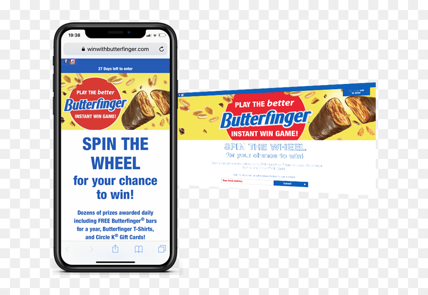 Iphone, HD Png Download - butterfinger png