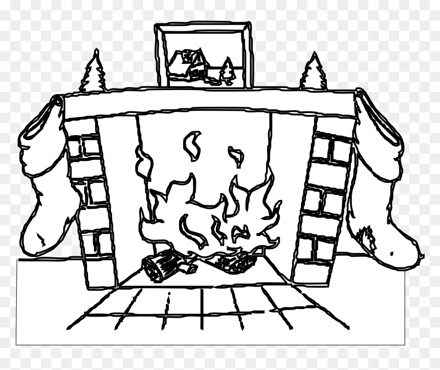 Chimney Clipart Black And White, HD Png Download - chimney png